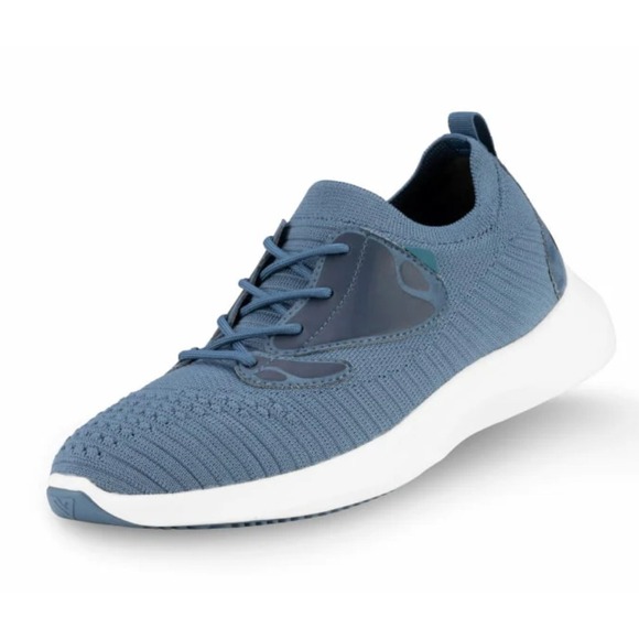 Vessi Everyday Move Sneaker Mens Size 9 Waterproof Shoes Lace Up Tide Blue $145 - Picture 1 of 12